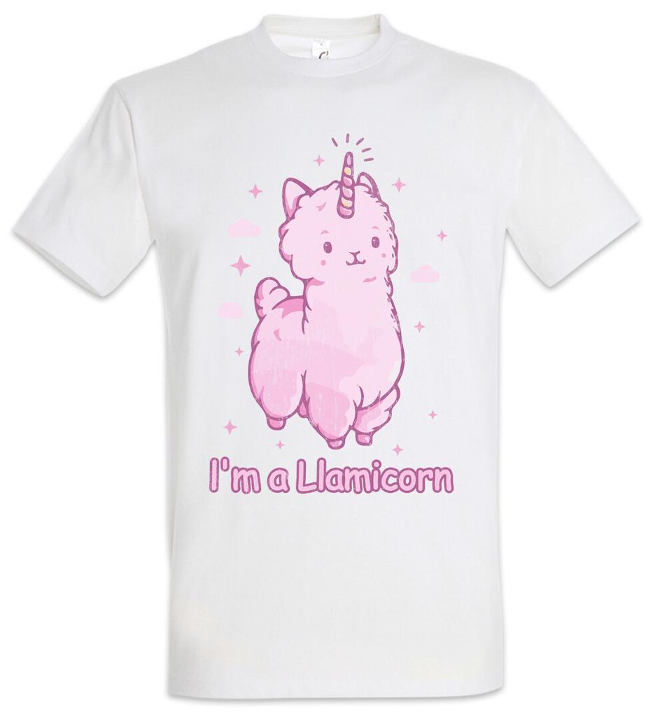 Llamicorn II T-Shirt Rainbow Fairies Princess Fairytale Unicorn Llama Llama-