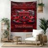 Liverpool Custom Your Name Wall Decor Tapestry Art For Pet Memorial Birthdaywedding Party Backdrop Family Gift