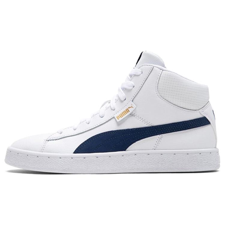 New PUMA 1948 Mid Cozy Breathable Mid Tops Casual Skateboarding Shoes Unisex White 359169-08