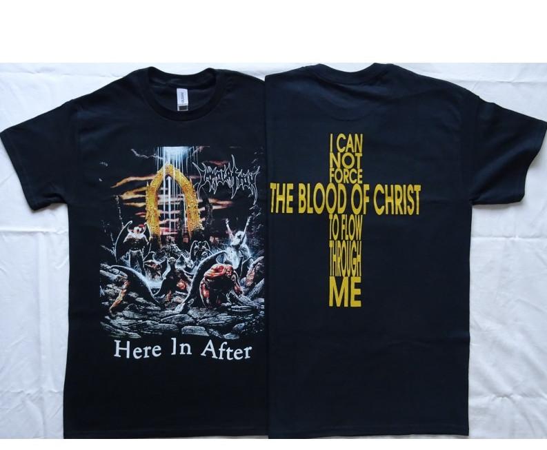 Here In After Death Metal Album Inspired T-Shirt Unisex T-Shirt XXXXL