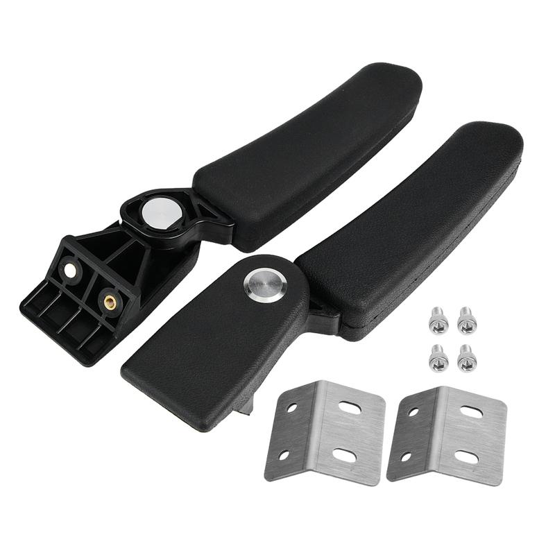 Motorcycle Passenger Rear Folding Top Case Box Rear Armrest Kit for Box Rear Armrest Motorcycle Box Armrest