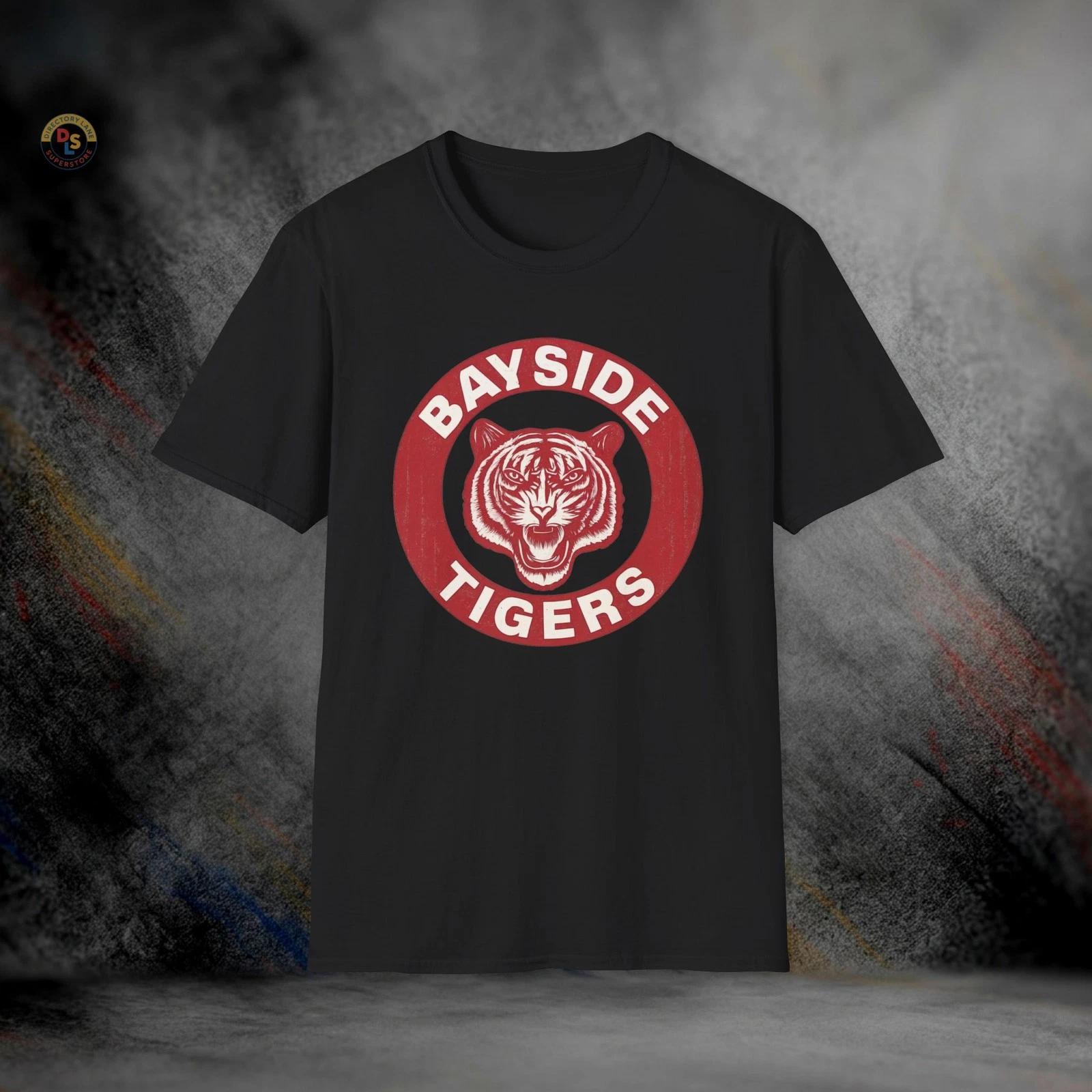 Bayside Tigers Saved by The Bell T-Shirt | Softstyle Tee L