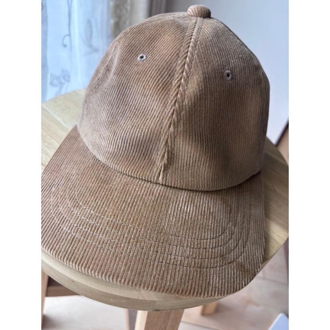 Used Beams corduroy cap beige