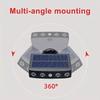 IP65 Waterproof Solar Outdoor Light 3 Modes LED Solar Lights Waterproof Wall Lamp  Wall Mount