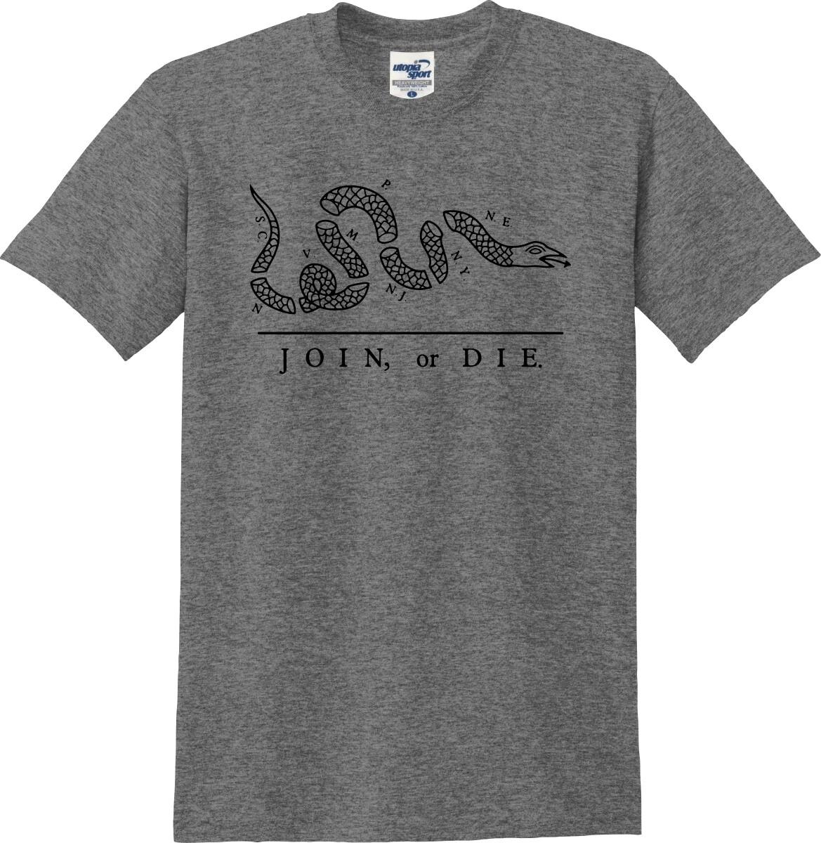 

Join Or Die American Revolution Snake Unisex T shirt (S-5X) XL