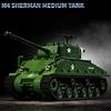 Military WW2 M4 Sherman Medium Tank Building Blocks MOC World War 2 M26 Pershing Main Battle Tank Weapon Bricks Toys Boys Gifts