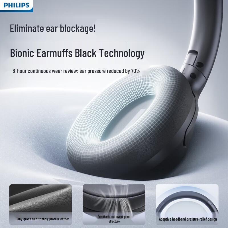 Philips Over-Ear Headphones with HD Call Noise Reduction