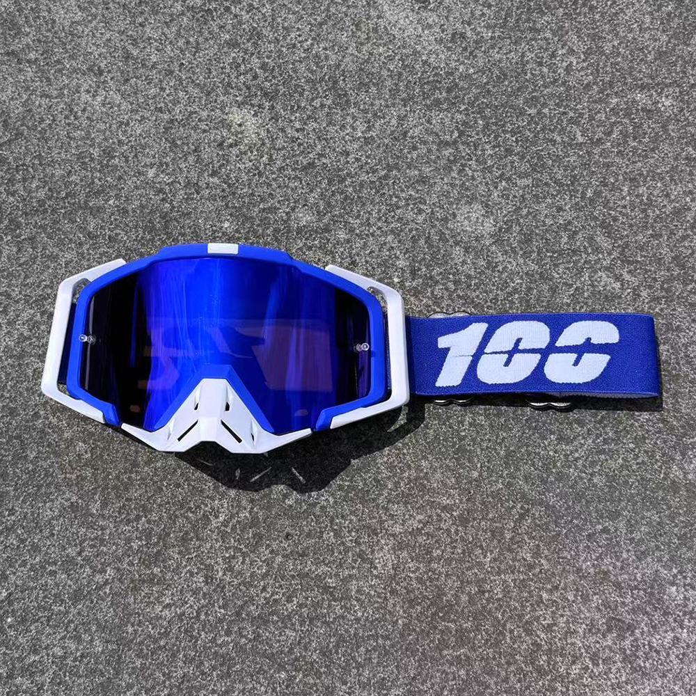 100 Motocross Glasses Motorcycle Sunglasses Man MTB ATV Mask Windproof Protection Skiing Cycling Racing Off-Road Goggles
