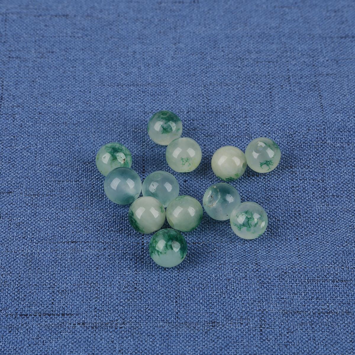 

Натуральные свободные красочные нефритовые круглые бусины для изготовления ювелирных изделий DIY браслет-подвеска 6/8/10 мм 10mm трава зеленый