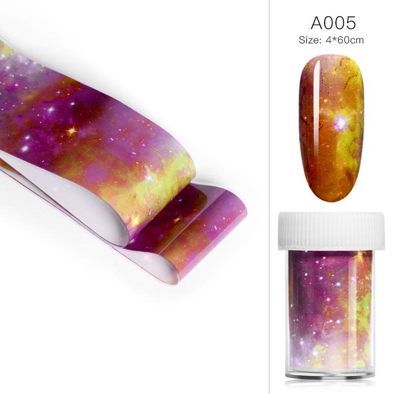 Lace Nail Foil Holographic  Manicure Nail Art Transfer Sticker Wrap Foil Sticker