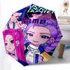 1pc KPop Hunter Custom Name Automatic Folding Umbrella, Durable Plastic & Iron, Lightweight for Outdoor Daily Use  S1230027