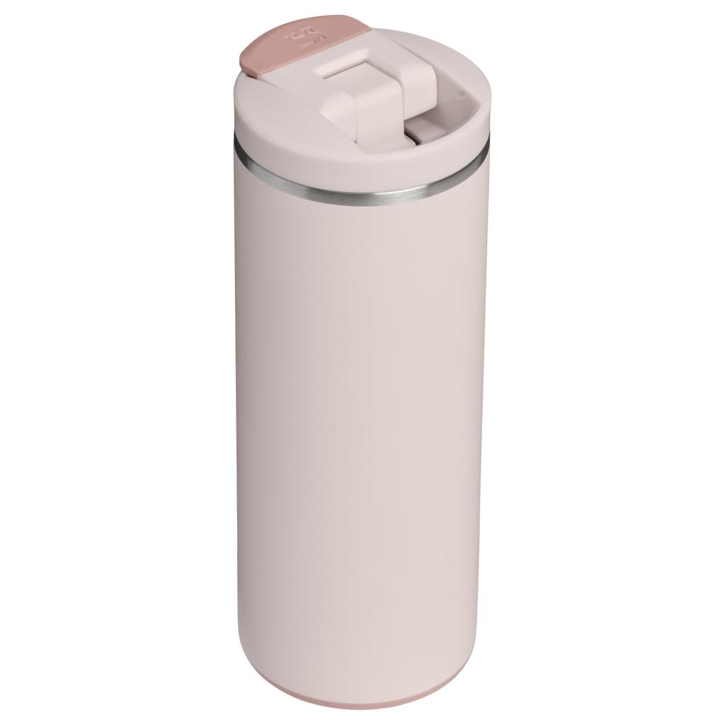 STANLEY 1913 Transit Rose L Flip-Top Mug, Quartz, 0.35