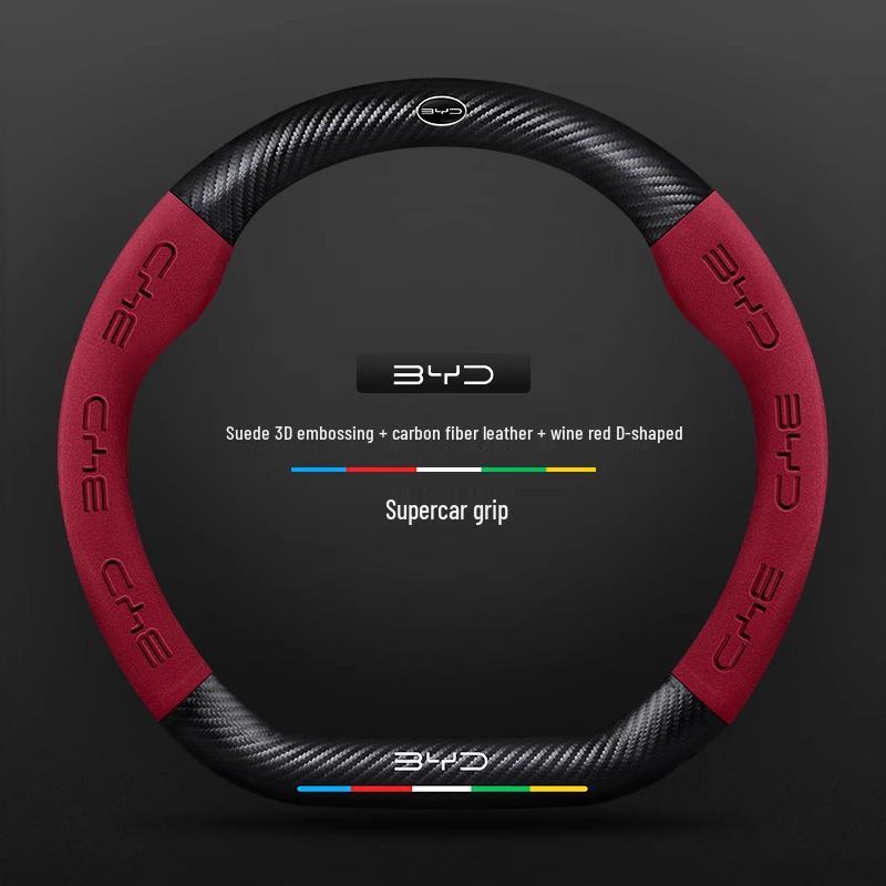 Funda de Volante de Ante para Modelos BYD: Song Pro, Qin, PULS, Tang MAX, Han, Yuan, F3, F6