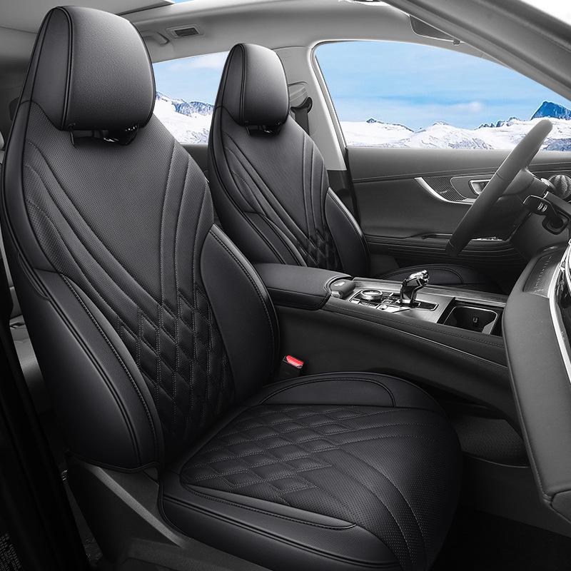 Universal Leather Car Seat Cushion for Tiggo 7 PLUS - All-Season Full Wrap