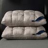 WTEMPO 45*75CM Luxury High Quality Home Hotel Dormitory Pillows Help Sleep Neck Support Non-Collapse Mid Pillow Core for All Seasons