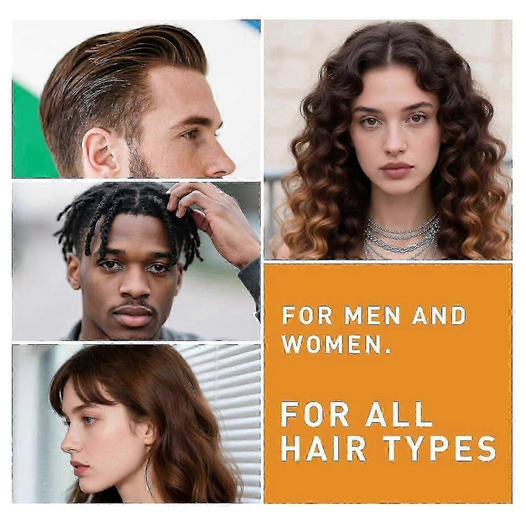 1-3x Hair Growth Spray, With Rosemary Oil and Biotin, Non-Greasy, Hair Thickening Spray Helps Prevent Hair Thinning & Hair Loss, for Scalp, 60ml