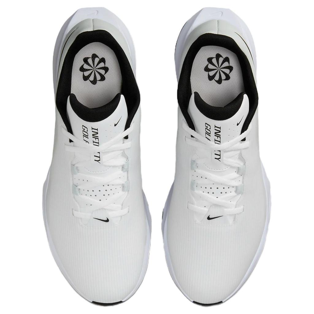 Nike Infinity Golf Next Nature Wide 'White Black' (Unisex) White / Pure Platinum / Black Golf Shoes FN0565 100
