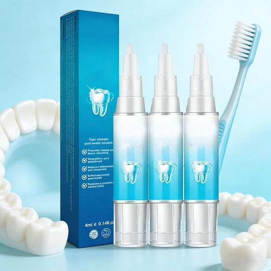 4ML Gum Protection Repair Dental Gel Enamel Safe Teeth Cleaning Gel Pen Teeth Plaque Stain Removal Oral Care Dental Cleaning Gel