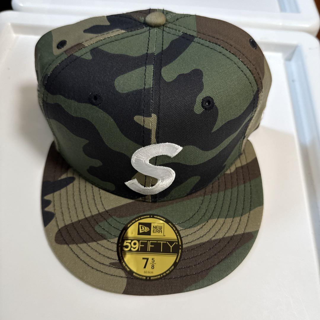

[USED] Supreme Screw Ball S Logo New Era camo