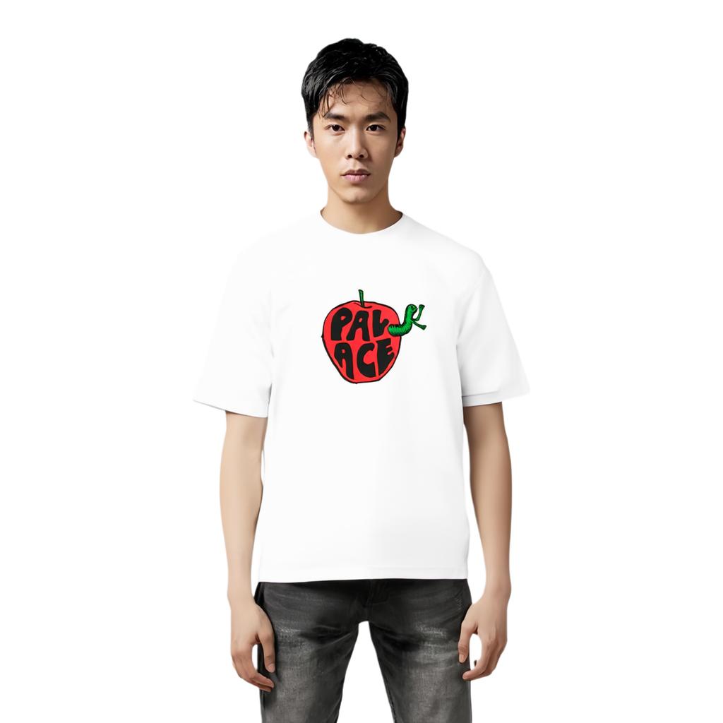 Palace Bad Apple T-Shirt White Unisex Tops P28TS155