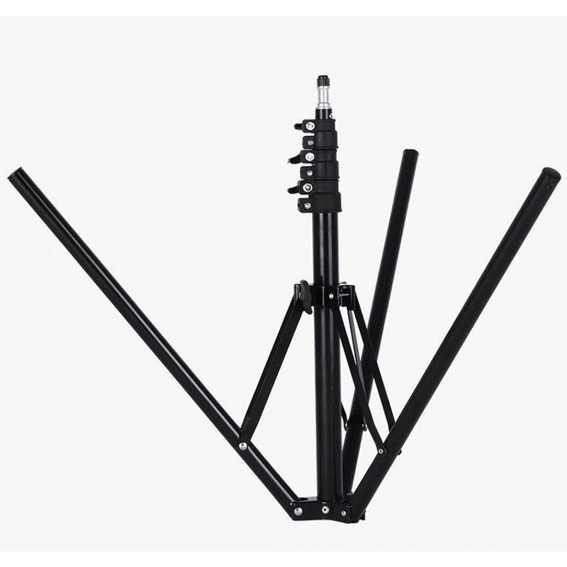 1.6m Portable Ring Light with 2m Folding Tripod for Photography & Live Streaming