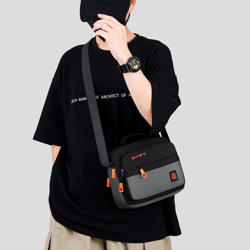 Многофункциональная маленькая мужская сумка — фото 6