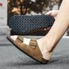 New Fashion Men's Cork Sandals Classic Cork Slippers Male Summer Beach Sandals