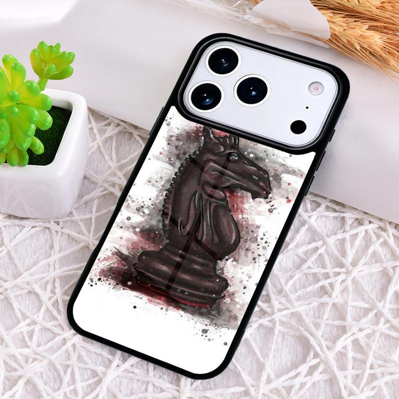 Chess Phone Case for iPhone 17 Air 16 15 11 12 14 13 Pro Max Shockproof Cover