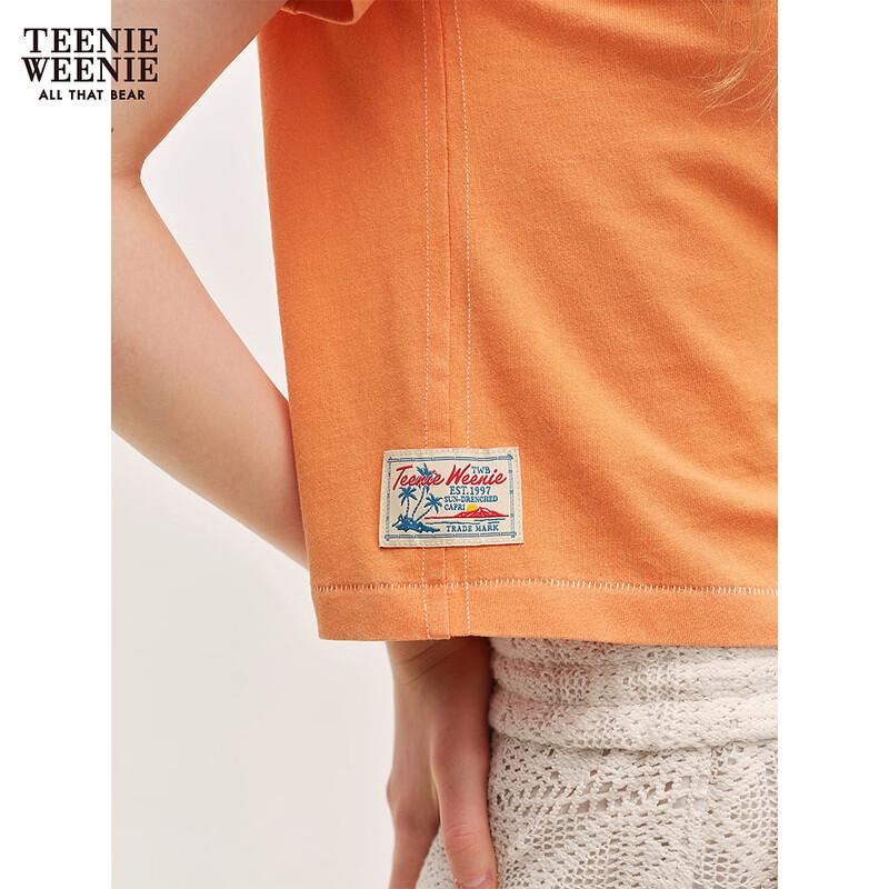 Teenie Weenie Women's Bear Letter T-shirt