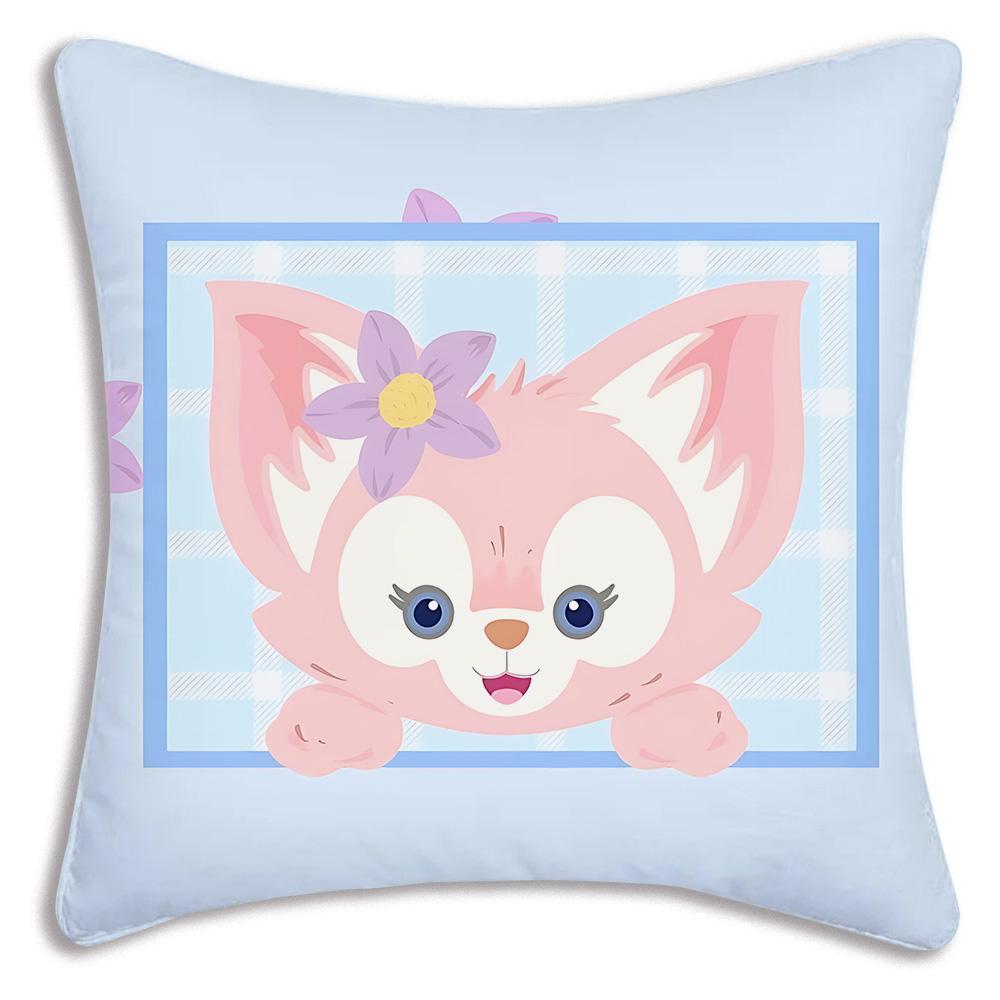 Hot Anime Bears - Duffys Pillow Covers Cartoon Sofa Decorative Home Double-Sided Printing Short Plush Cute Cushion Cover