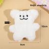 Adorable Cartoon Cat Plush Keychain - DIY Schoolbag Pendant