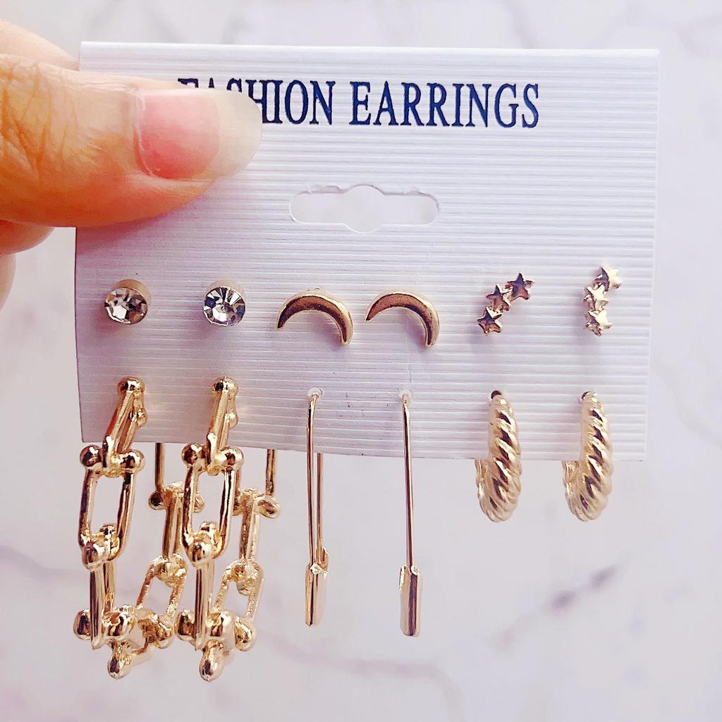 XP17 Perlenohrring-Set - Trendig und modisch