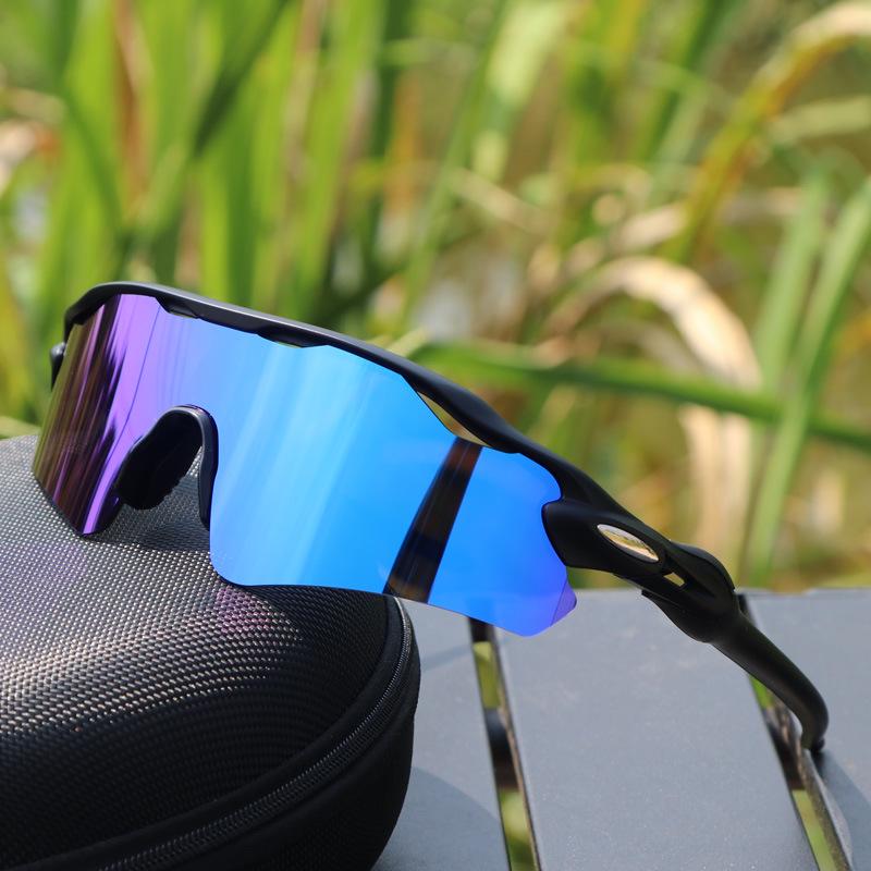 Cross-Border E-commerce TR90 Colorful Cycling Sunglasses for Outdoor Sports, Prescription-Compatible.