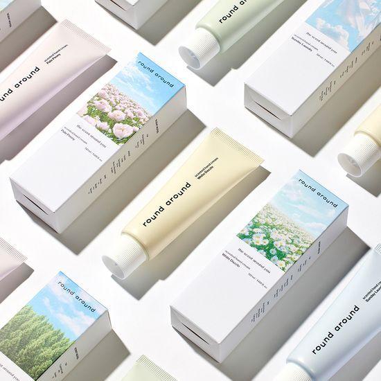 ROUND A'ROUND Scented Hand Cream 50ml 4 Types/2 Types Special Offer