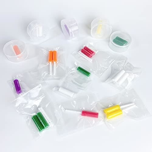 12 Chase Invisible Aligners, 6 Colors and 6 Flavors, Invisible Tray Aligner, Chomper, Aligner, Tracy Tar Chewy, Silicone, Chewing, Masseter Muscle Exe