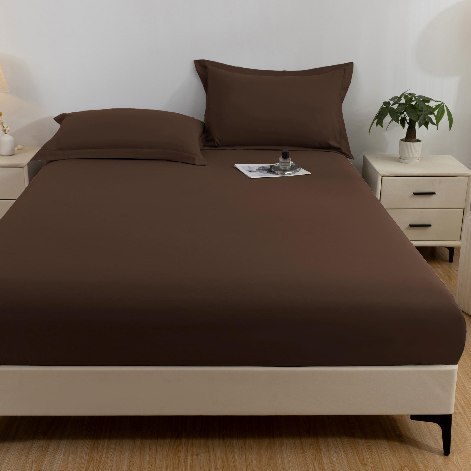 

Однотонная водонепроницаемая фланелевая простыня на резинке из ТПУ и протектор для матраса 180x200 cm