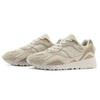Saucony Dow 6000X unisex low-top retro casual running shoes khaki brown cushioned slip-resistant wear-resistant fabric leather upper S79027-1
