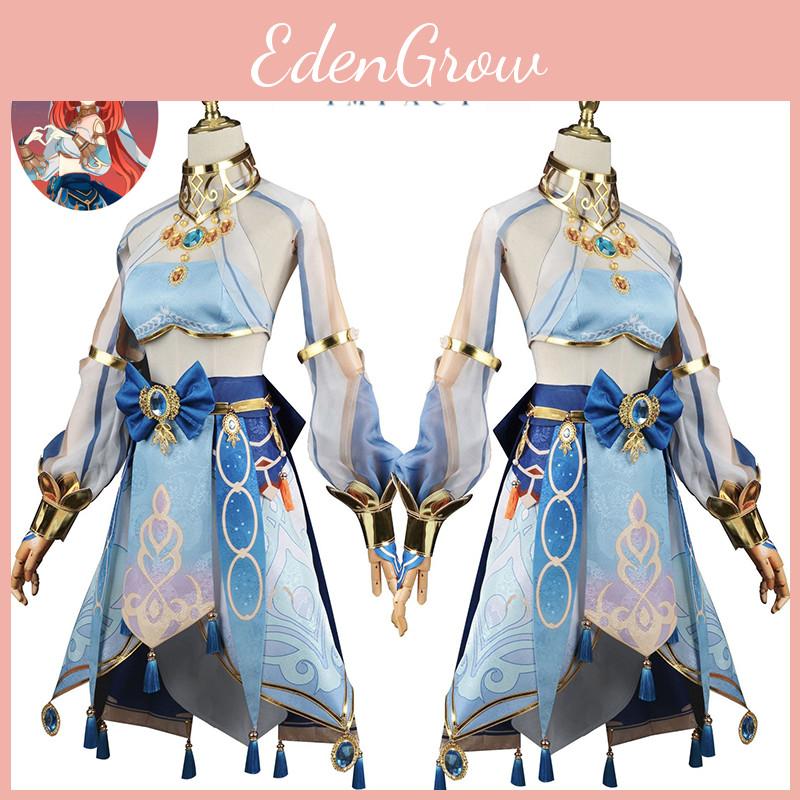 Genshin Impact Nilou Cosplay Costume Set For Halloween And Comic Con
