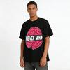 Never Mind Brain Print Casual Unisex Short Sleeve T-Shirt Pure cotton T-shirt