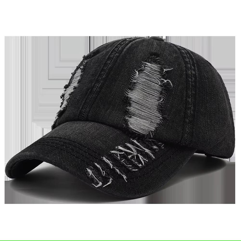 Baseball Cap Hat Denim Spring Summer Autumn Punk Hip Hop Rock Adjustable Unisex Men Women Outdoor Casual Cotton Snapback