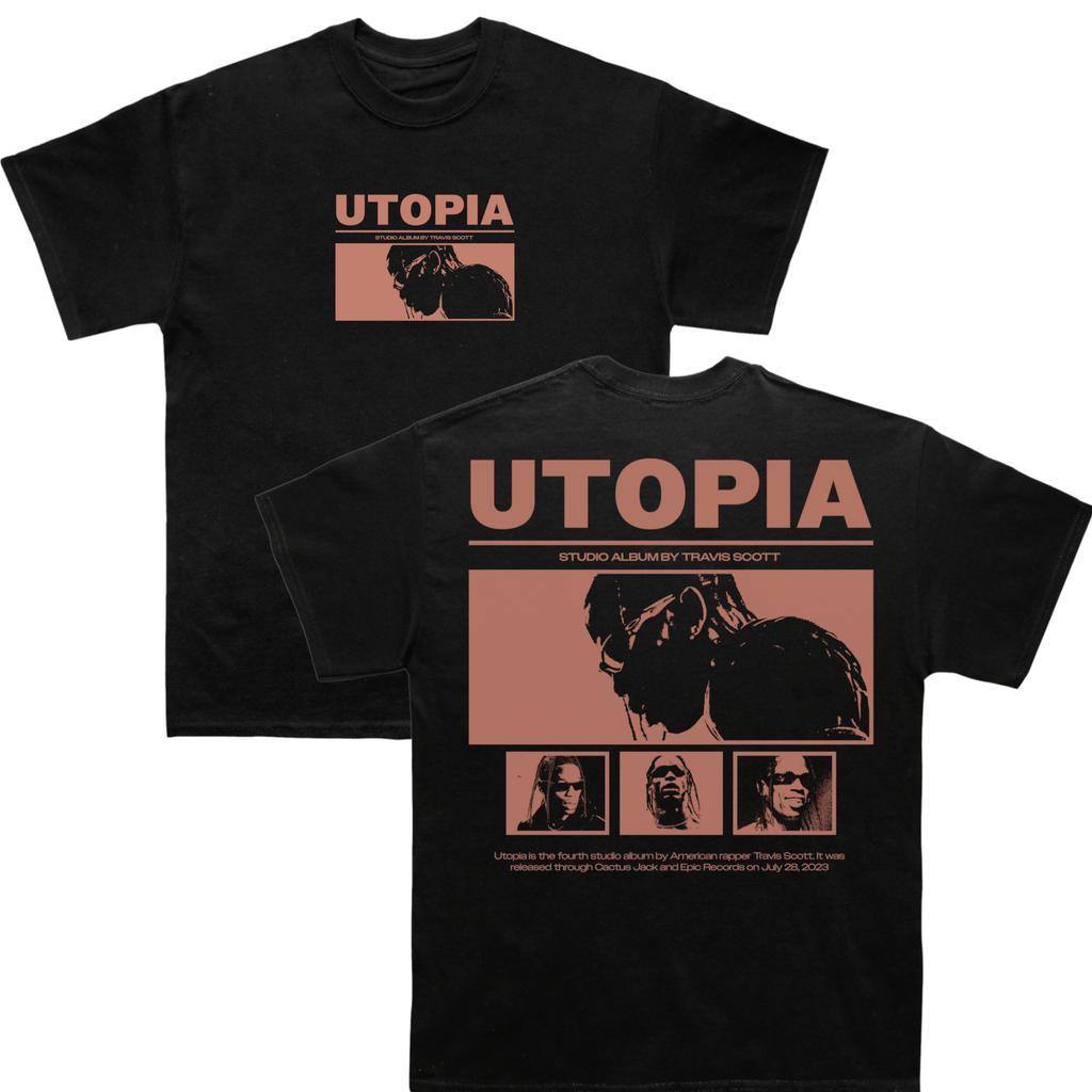 Travis Scott La Flame grafica 2026 T-shirt Unisex Girocollo 100% Cotone Manica Corta Oversize Y2k Moda Popolare Nuova Maglietta