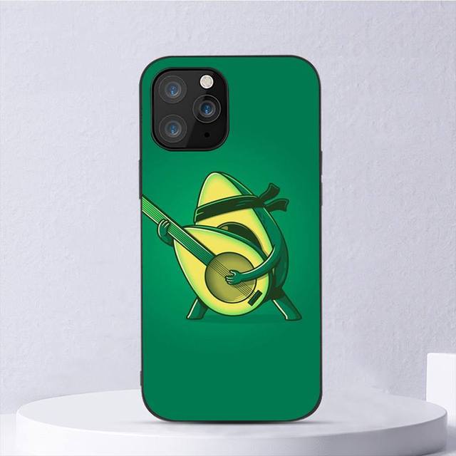 Cute Cartoon Fruit Avocado Phone Case For Iphone 11 12 Mini 13 14