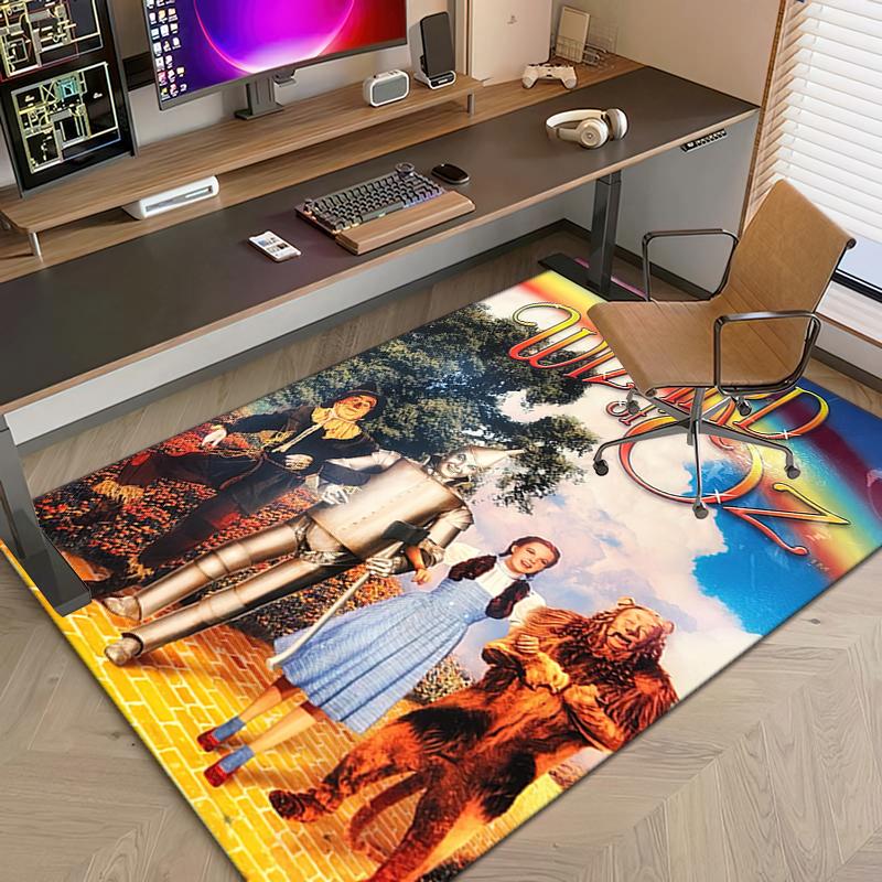 1PC The Wizard of Oz Rug - Home Decoration Carpet For Living Room Bedroom Flooring Computer Chair Area Rug