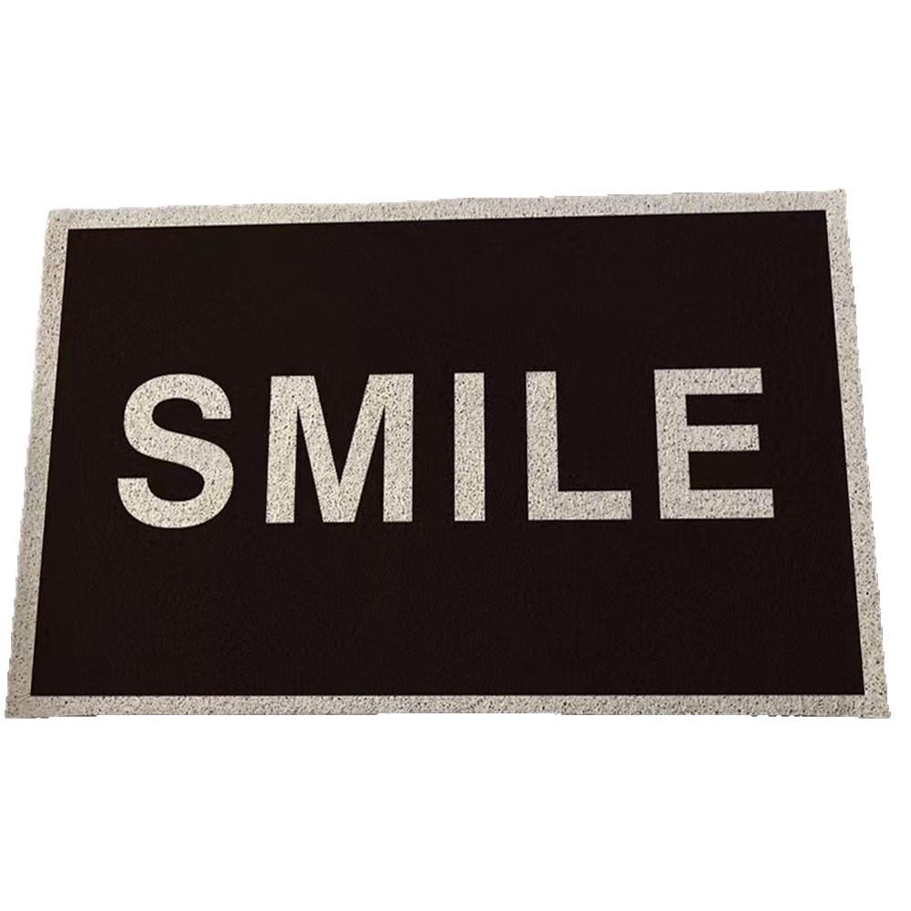 Durable Non-Slip Dirt-Resistant Entrance Mat - Wear-Resistant, Cuttable Silk Loop for Hallways