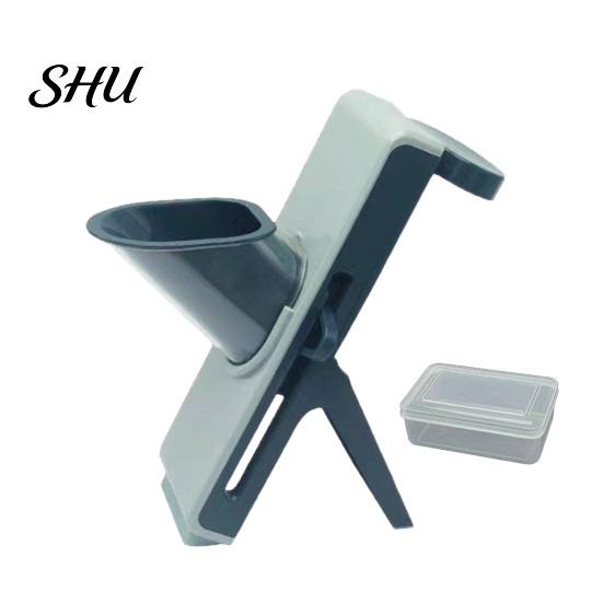 Fast Meal Prep Kitchen Slicer Vegetable Cutter Stainless Steel Blades Dicer No Glove Multifunctional Gadget for Healthy Food Preparation