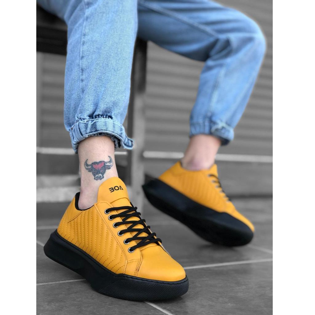 162 Scarpe casual da uomo Stringate suola alta Sneakers da uomo nere Scarpe  casual non in pelle per uomo Scarpe da uomo Sneakers invernali acquista in  modo economico — spedizione gratuita, recensioni