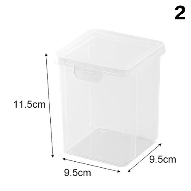 

С крышкой органайзер для косметических тампонов коробка для хранения настольный пылезащитный держатель для косметики для снятия макияжа ватный тампон для губной помады