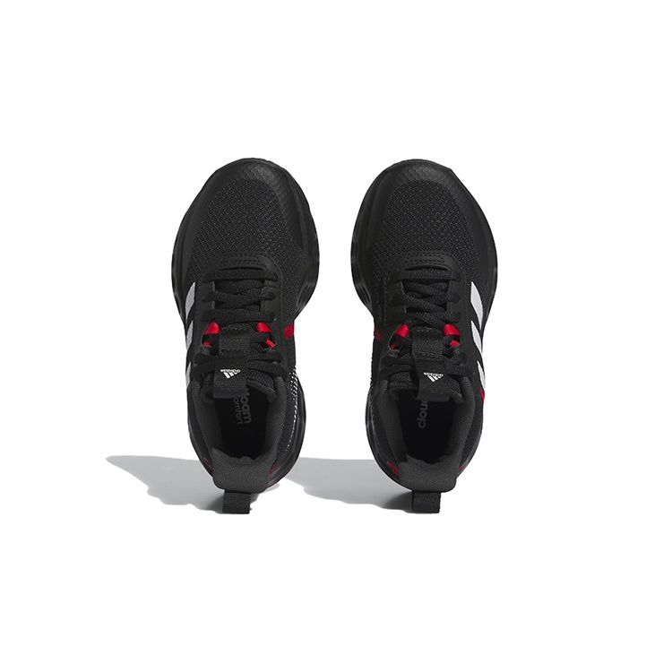 adidas Own The Game 2.0 K Black Vivid Red Kids Sneakers Core-Black Cloud-White IF2693