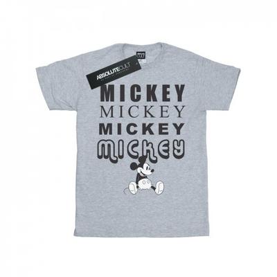 Mens Mickey Mouse Sitting T-Shirt