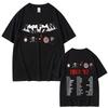 Rock Band Kmfdm Tour 97 Graphic T Shirts Unisex Women Vintage Gothic Punk Tshirt Unsiex Pure Cotton Casual Oversized Short Sleeve